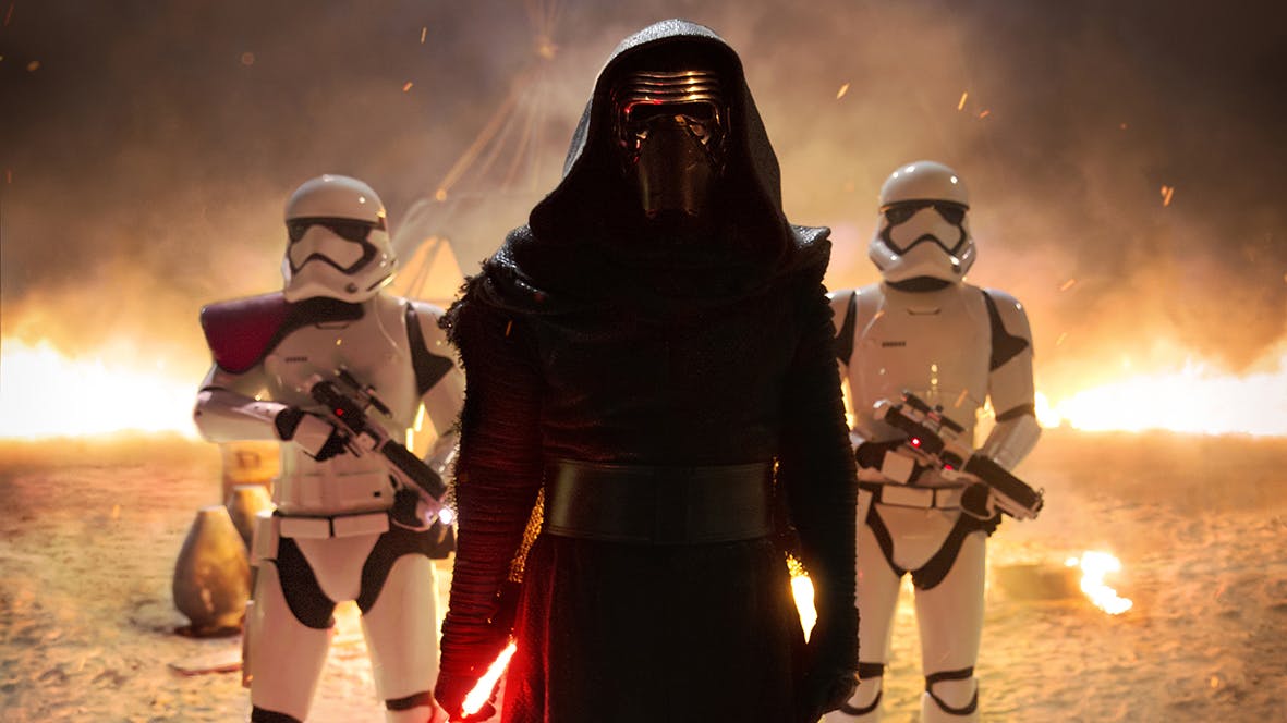 Empire's limited edition Star Wars cover – with Kylo Ren figure